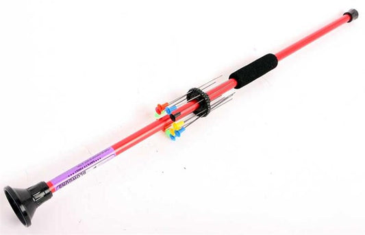 30" .40 Cal. 1 pc. Terminator Blowgun Red