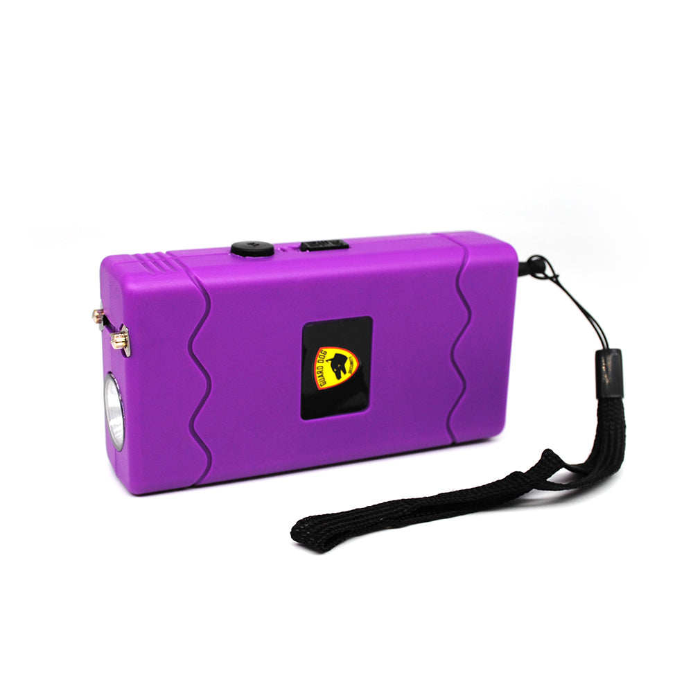 Purple Disabler 25 Million Volt Rechargeable Stun Gun Flashlight - TOPHATTER'S ARMORY DEALS