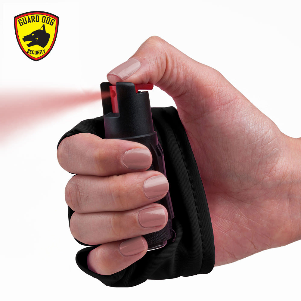 InstaFire Personal Defense Pepper Spray 1/2 oz With Activewear Hand Sleeve - TOPHATTER'S ARMORY DEALS