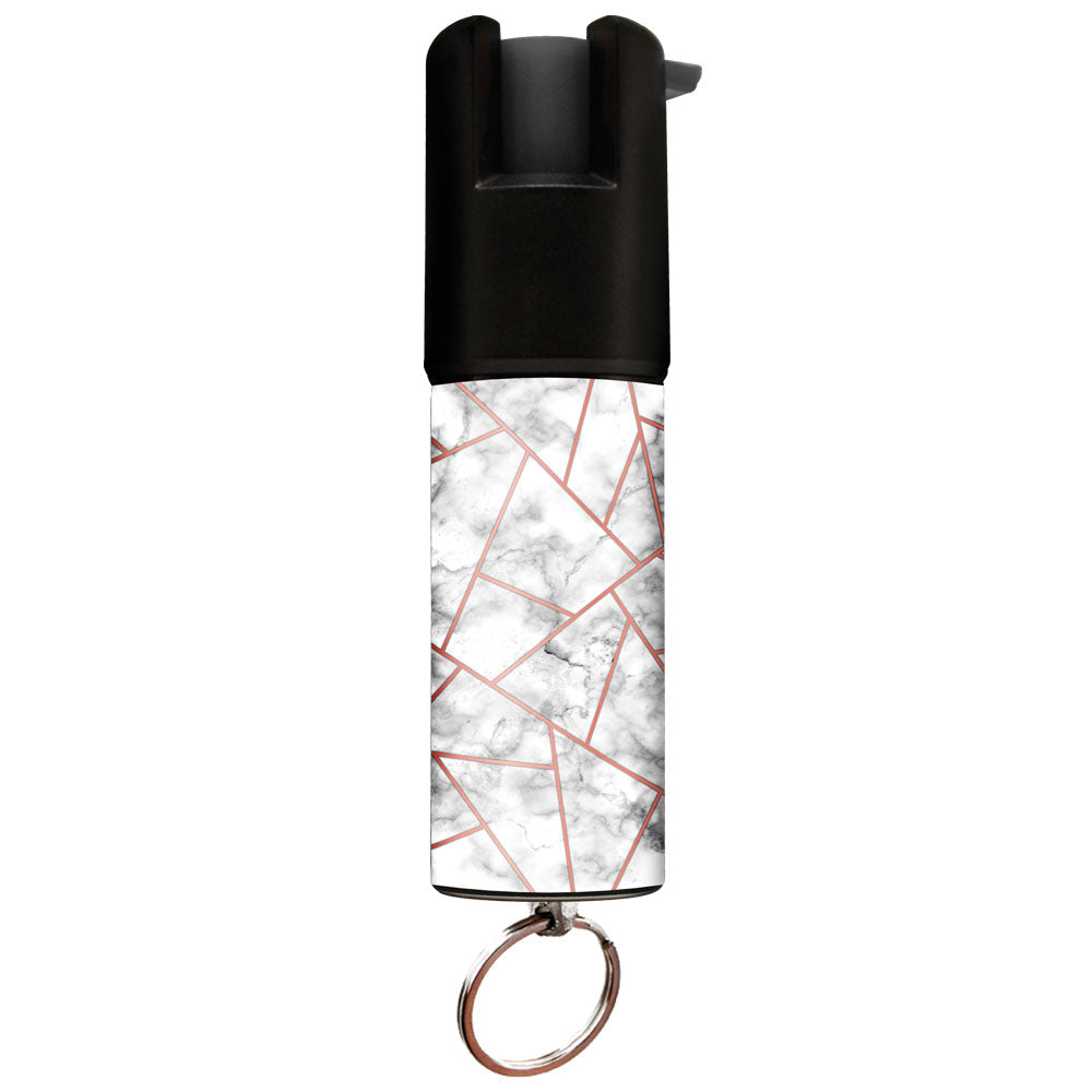 Marble Keychain Mini Pepper Spray for Self Defense - Safety Twist Top to Prevent Accident - TOPHATTER'S ARMORY DEALS