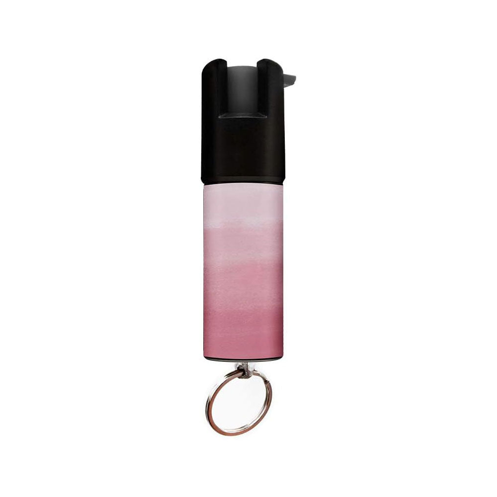 Pink Ombre Keychain Mini Pepper Spray for Self Defense - Safety Twist Top to Prevent Accident - TOPHATTER'S ARMORY DEALS