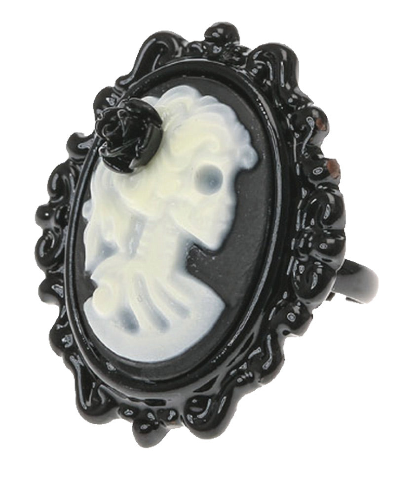 Glow-in-the-Dark Cameo Ring