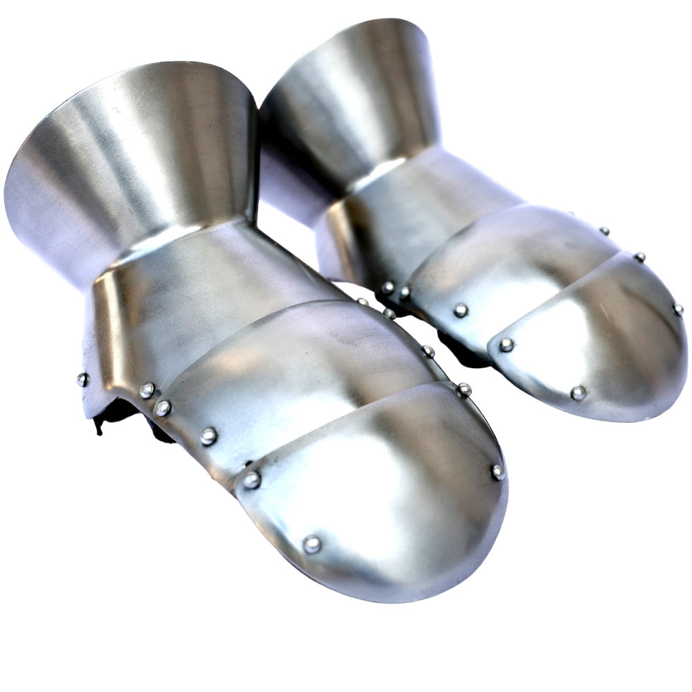 Medieval Reenactment Milanese Gauntlets Steel Mitten - TOPHATTER'S ARMORY DEALS