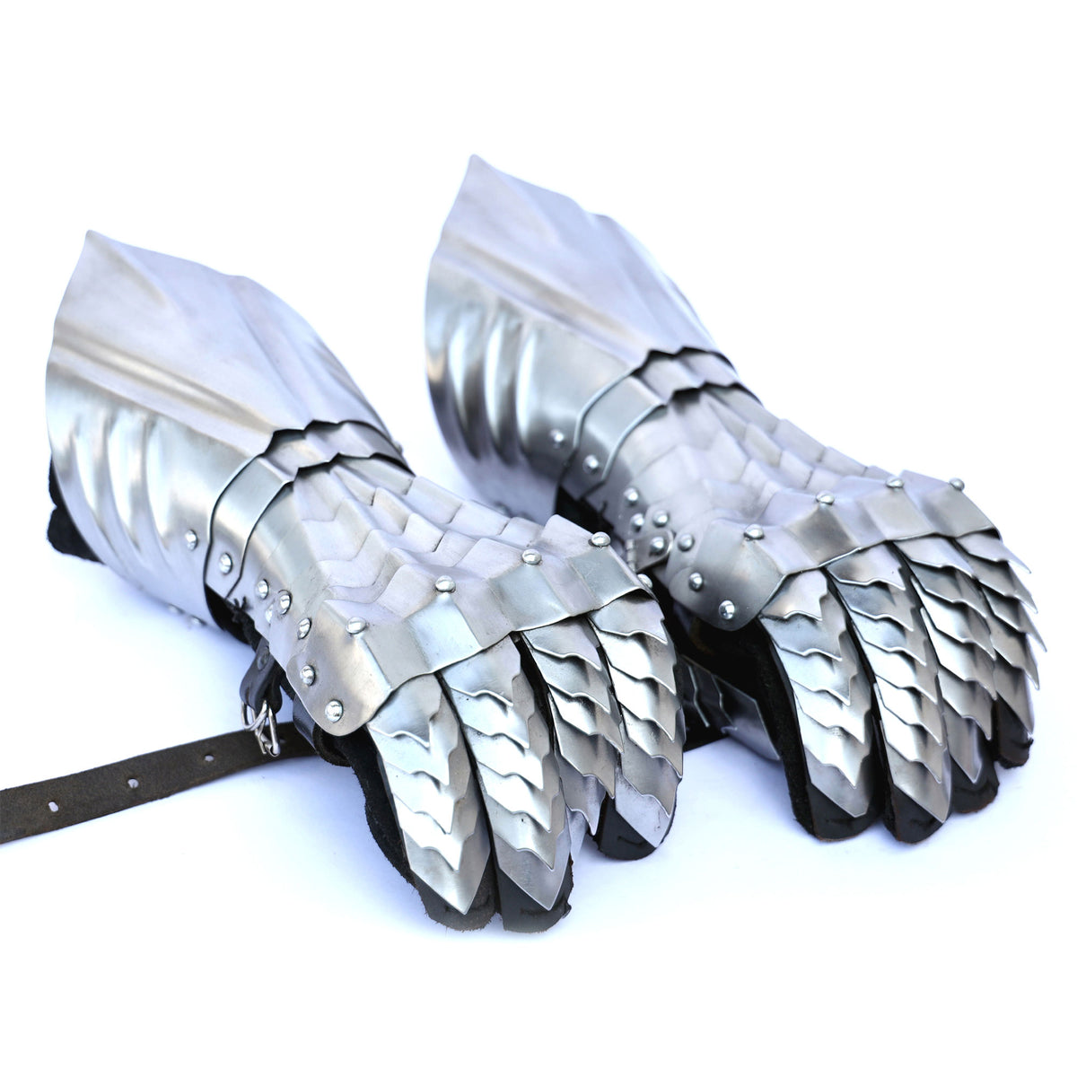 Medieval Knight Gauntlets Gothic Gauntlet Gloves Set - TOPHATTER'S ARMORY DEALS