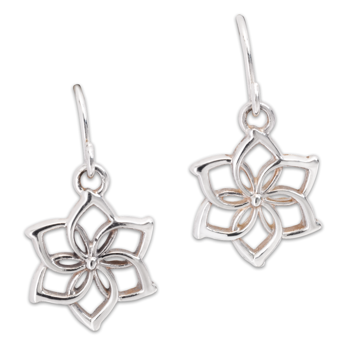 The Hobbit - Galadriel Flower Sterling Silver Earrings