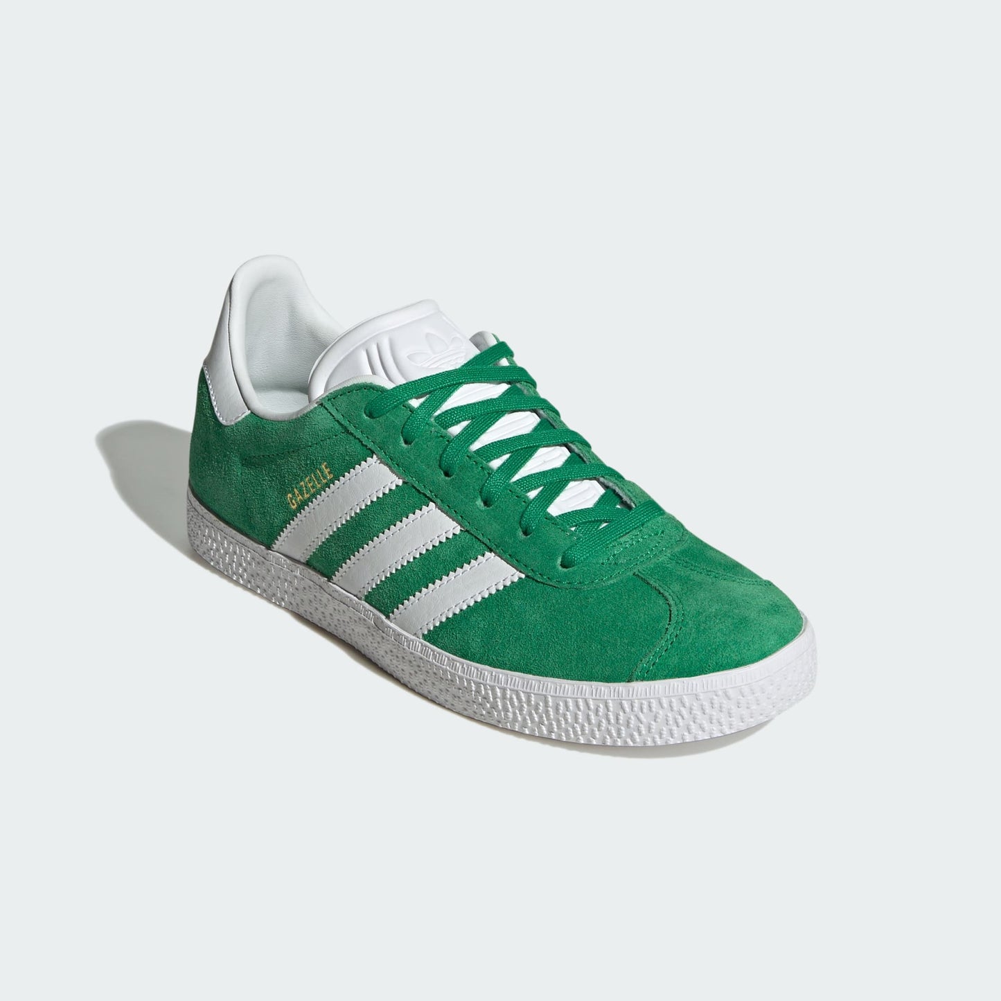 [IE5612] Youth adidas Originals Gazelle ‘Green White'