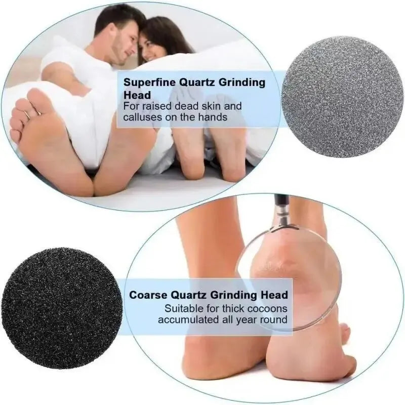 Rechargeable Electric Foot Polisher for Callus Removal