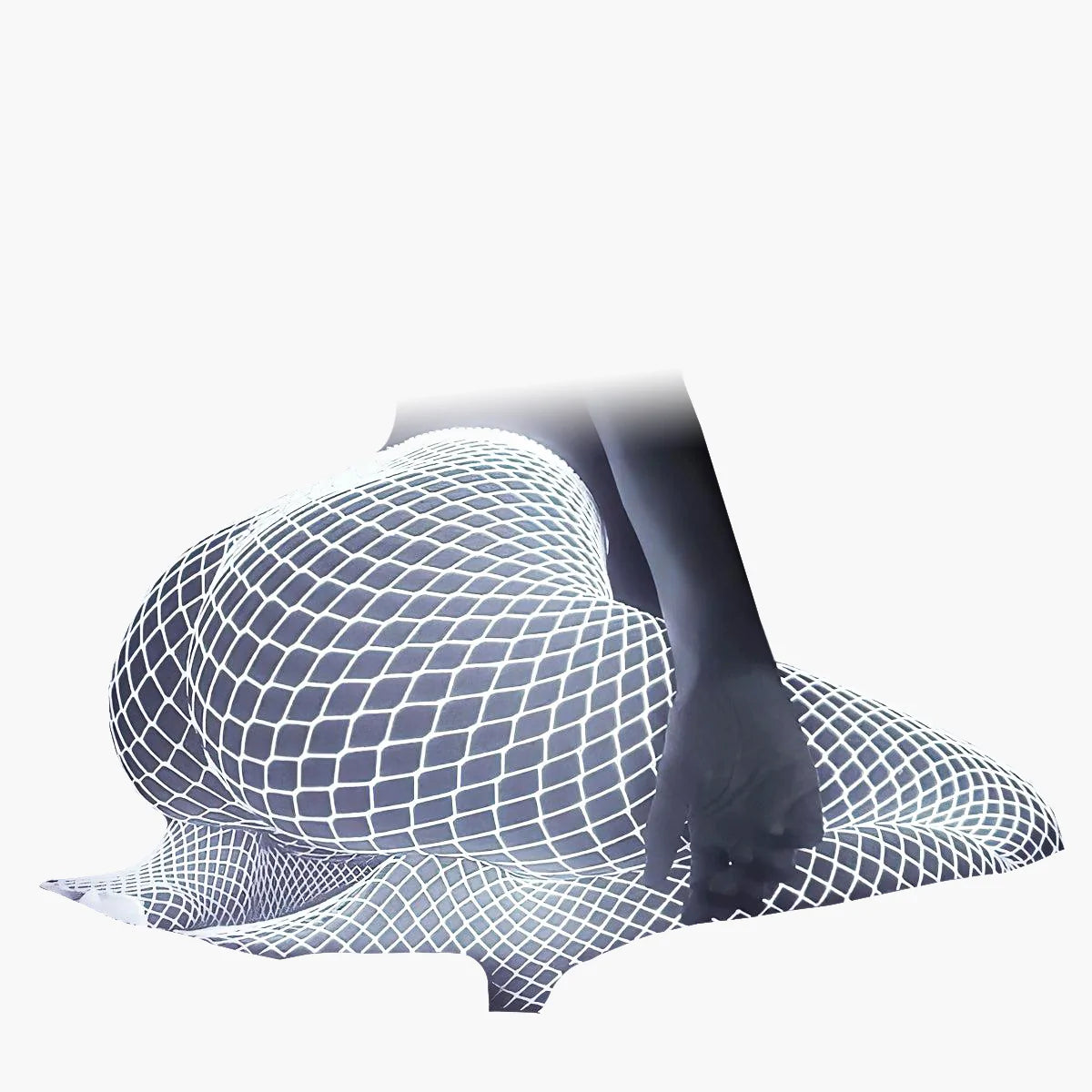 Glow in the Dark Fishnet Stockings - Lingerie product image for intimate wellness and personal care