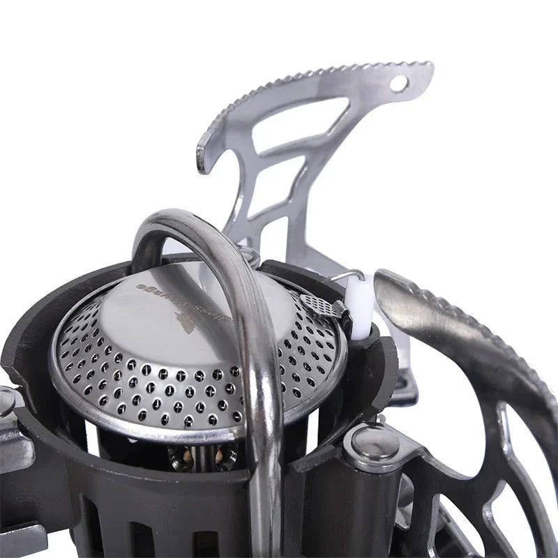3500W Foldable Camp Gas Stove Silver