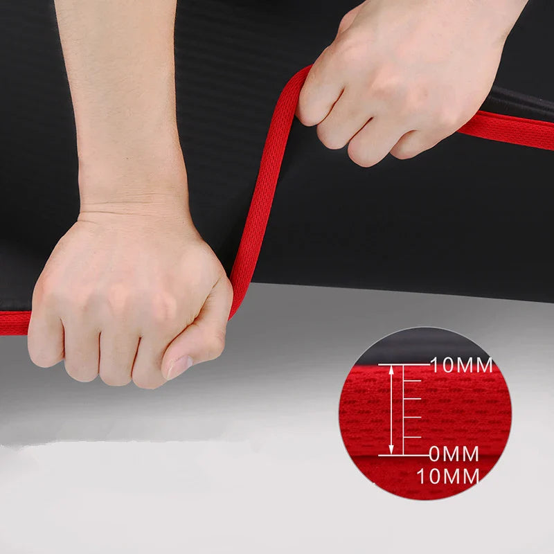 Thick Yoga Mat for Fitness & Pilates