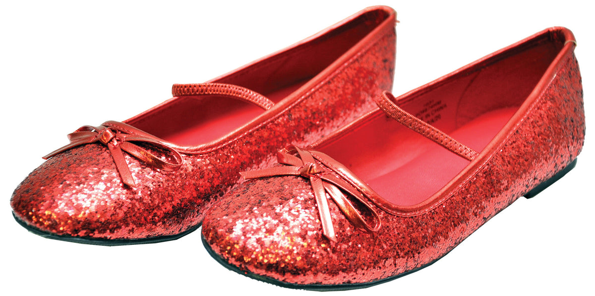 Girl's Glitter Flat Ballet Shoe