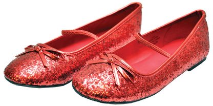 Girl's Glitter Flat Ballet Shoe