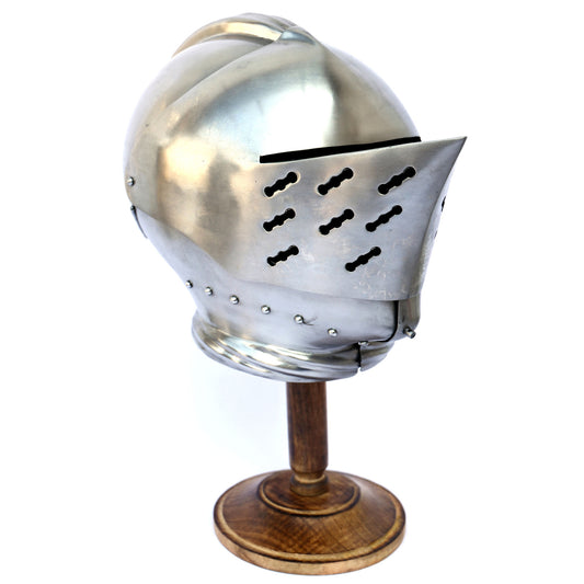 Medieval Knight Jousting Tudor Renaissance Close Armor Helmet