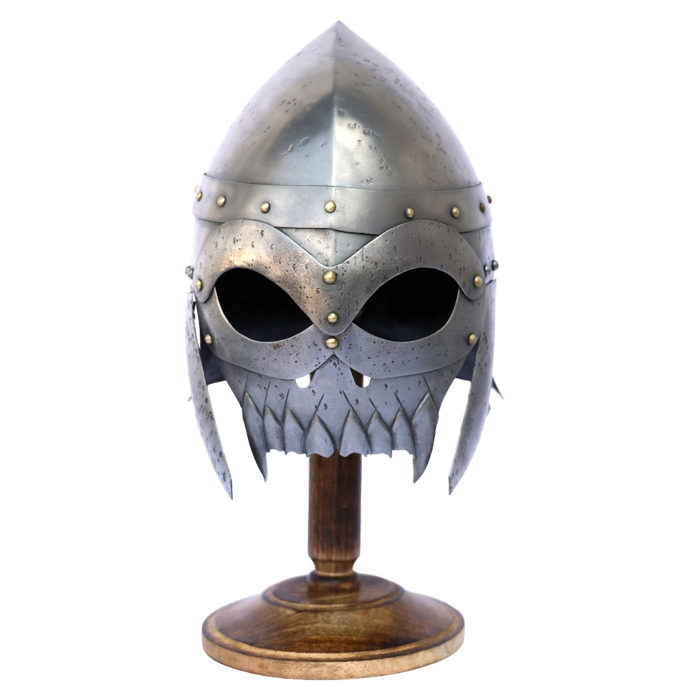 Dark Medieval Warrior Helmet - TOPHATTER'S ARMORY DEALS
