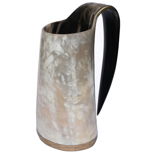 Viking Natural Buffalo Drinking African Horn Tankard Mug
