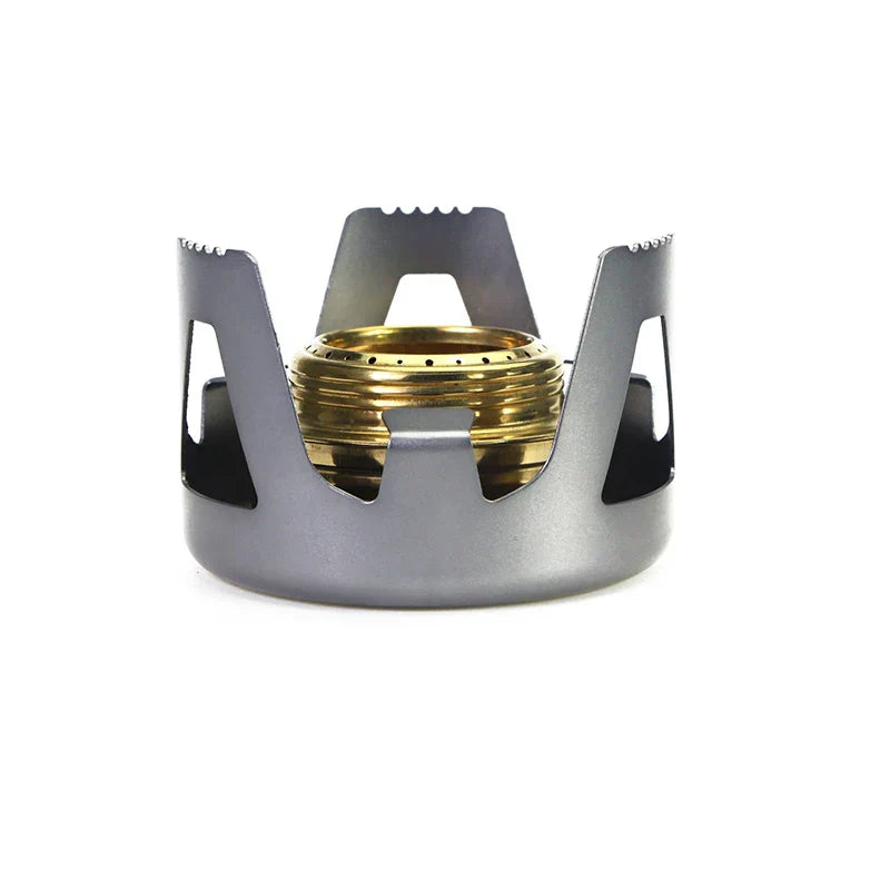 High-Quality Portable Alcohol Stove Grey