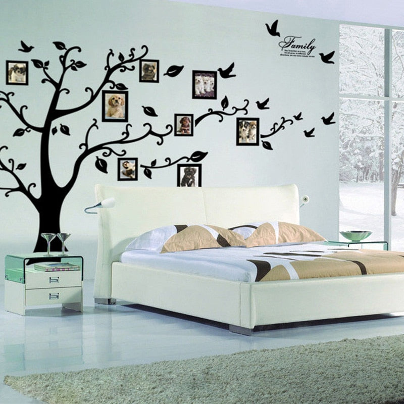 Black 3D Photo Tree