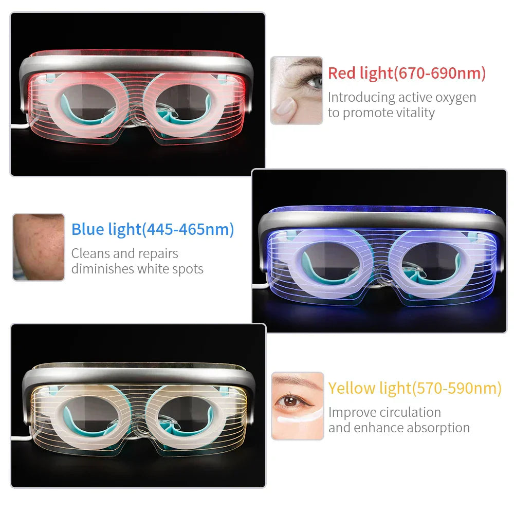 Radiance Reimagined: LED Eye Massager for Anti-Aging Bliss