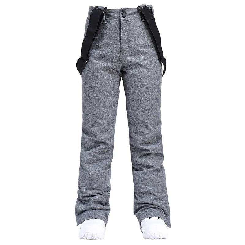 High-Quality Men Women Winter Thick Warm Skiing Pants