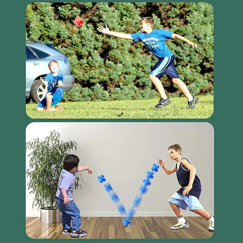 Hexagon Reaction Ball Agility & Reflex Training Tool Blue