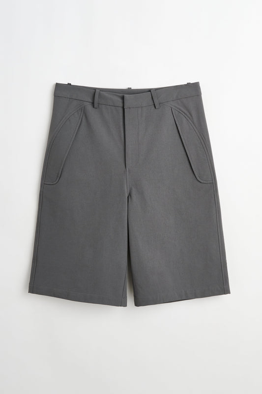 Hiking Patrol Light Soft Shell Shorts Dark Grey