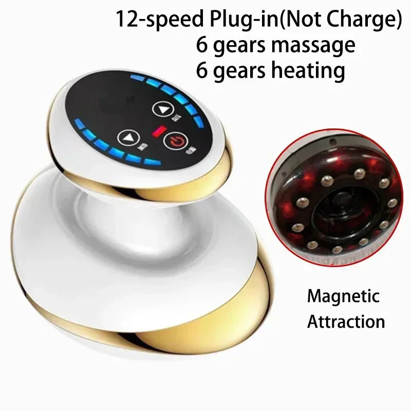 Premium Electric Gua Sha & Cupping Massager White