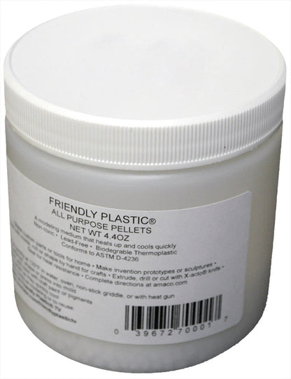 Friendly Plastic Jar