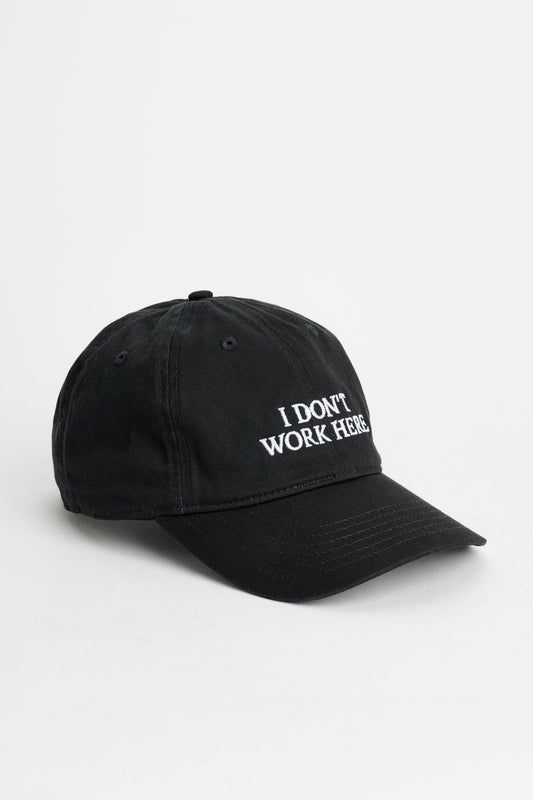 IDEA Sorry I Don’t Work Here Hat Black