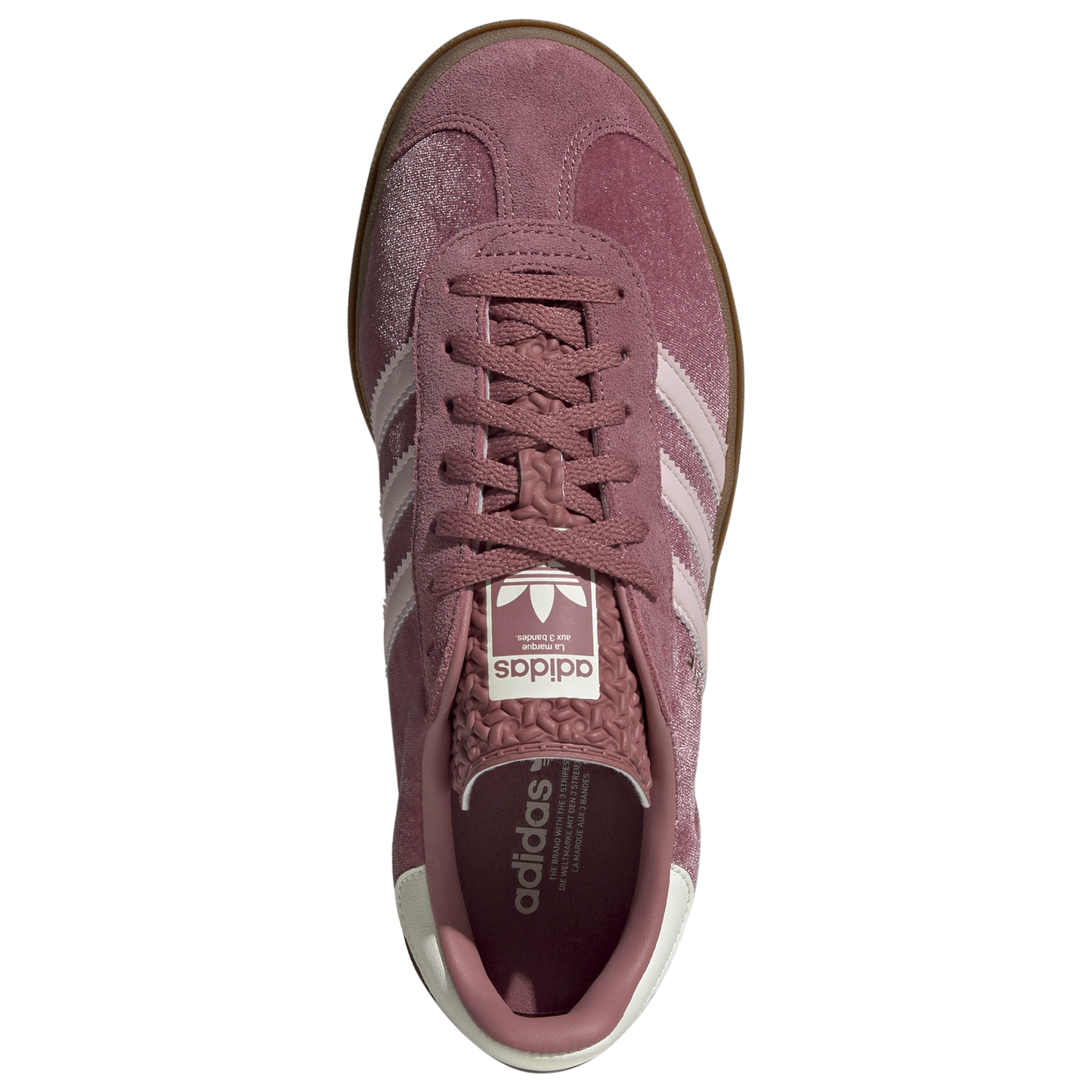 [IG4389] Womens adidas Originals Gazelle Bold 'Sandy Pink Velvet'