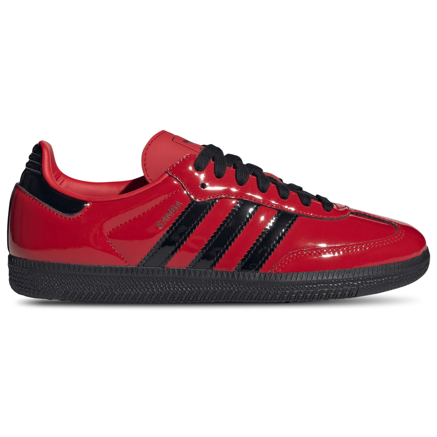 [IH3989] Womens adidas Samba OG 'Better Scarlet Black Patent'