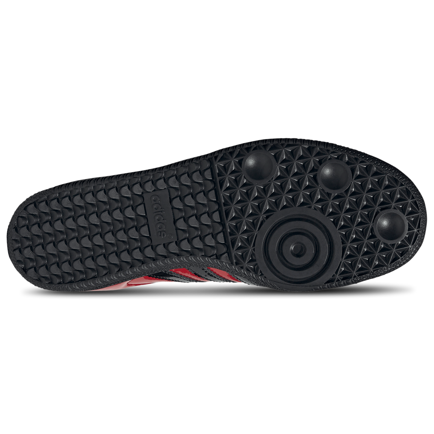 [IH3989] Womens adidas Samba OG 'Better Scarlet Black Patent'