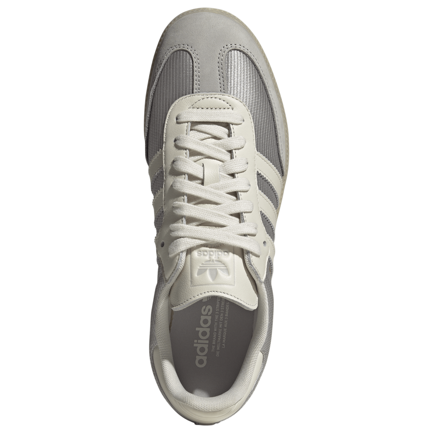 [IH6818] Men's adidas Samba OG 'Grey Two Chalk White'
