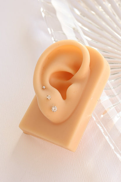 Crystal Flat Back Stud