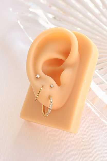 Crystal Flat Back Stud