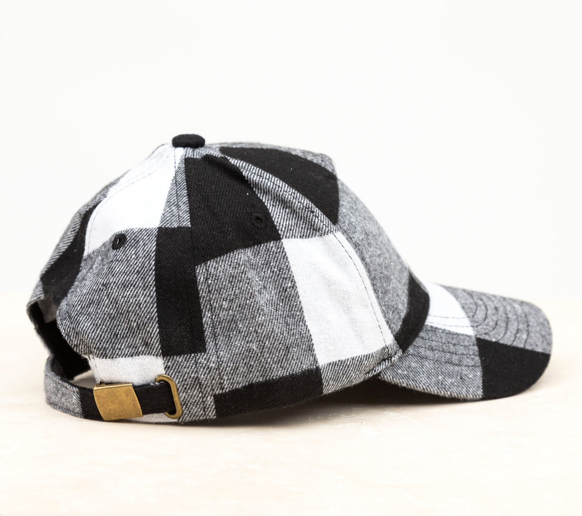 Fall Plaid Ball Caps