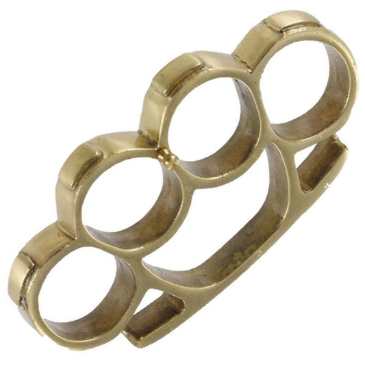 Real Brass Fist Duster Paper Weight Knuckle Buckle