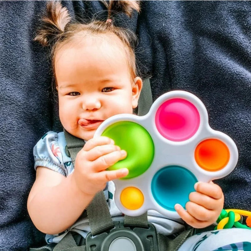 Baby Rattle Puzzle Early Education Toy