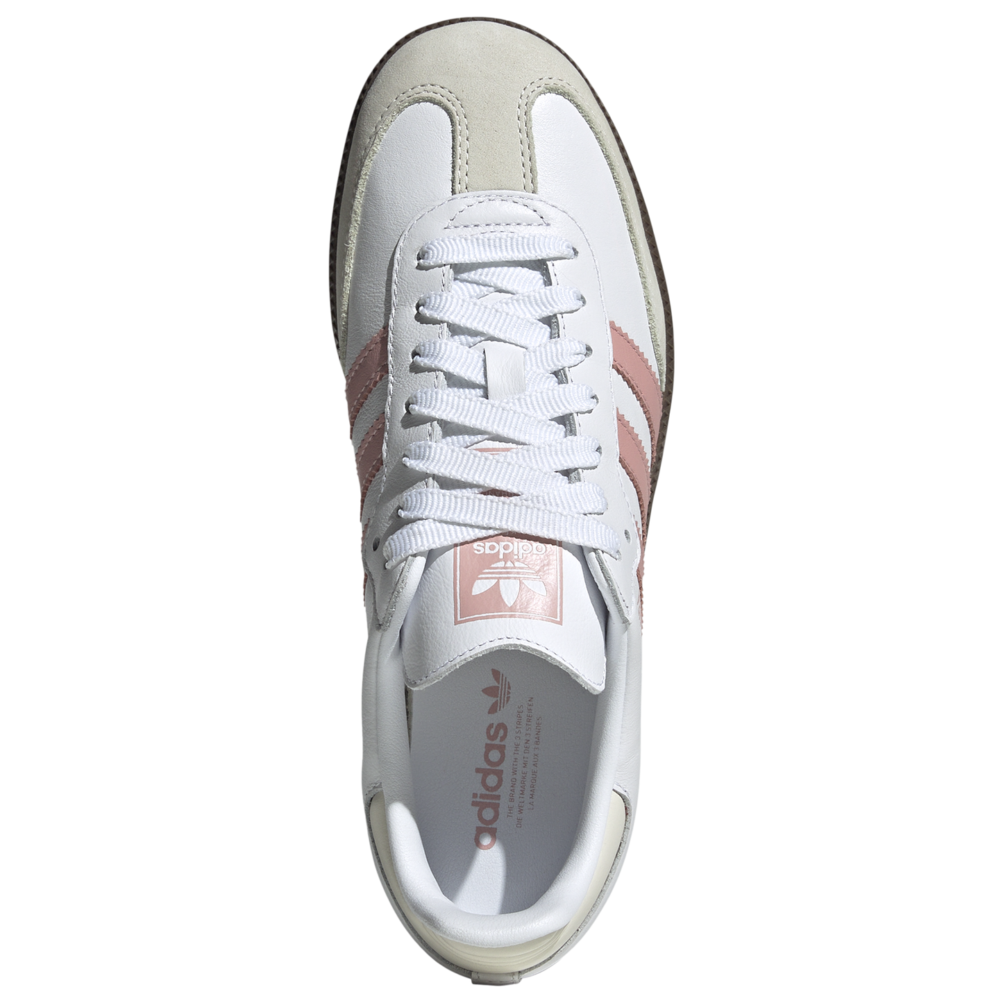 [JI2677] Womens adidas Samba OG 'White Wonder Mauve'