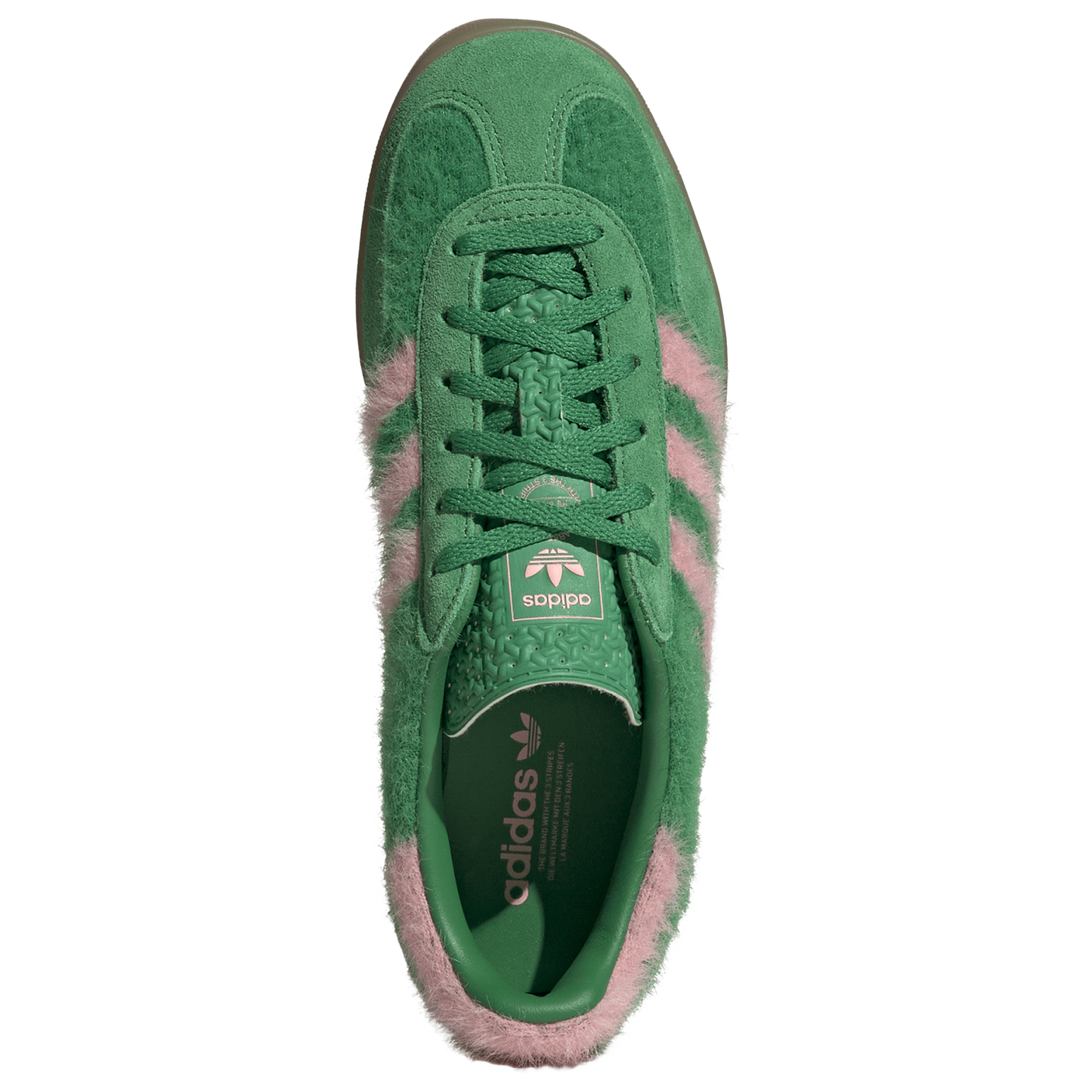 [jp8342] Womens adidas Gazelle Indoor 'green Glow Pink'