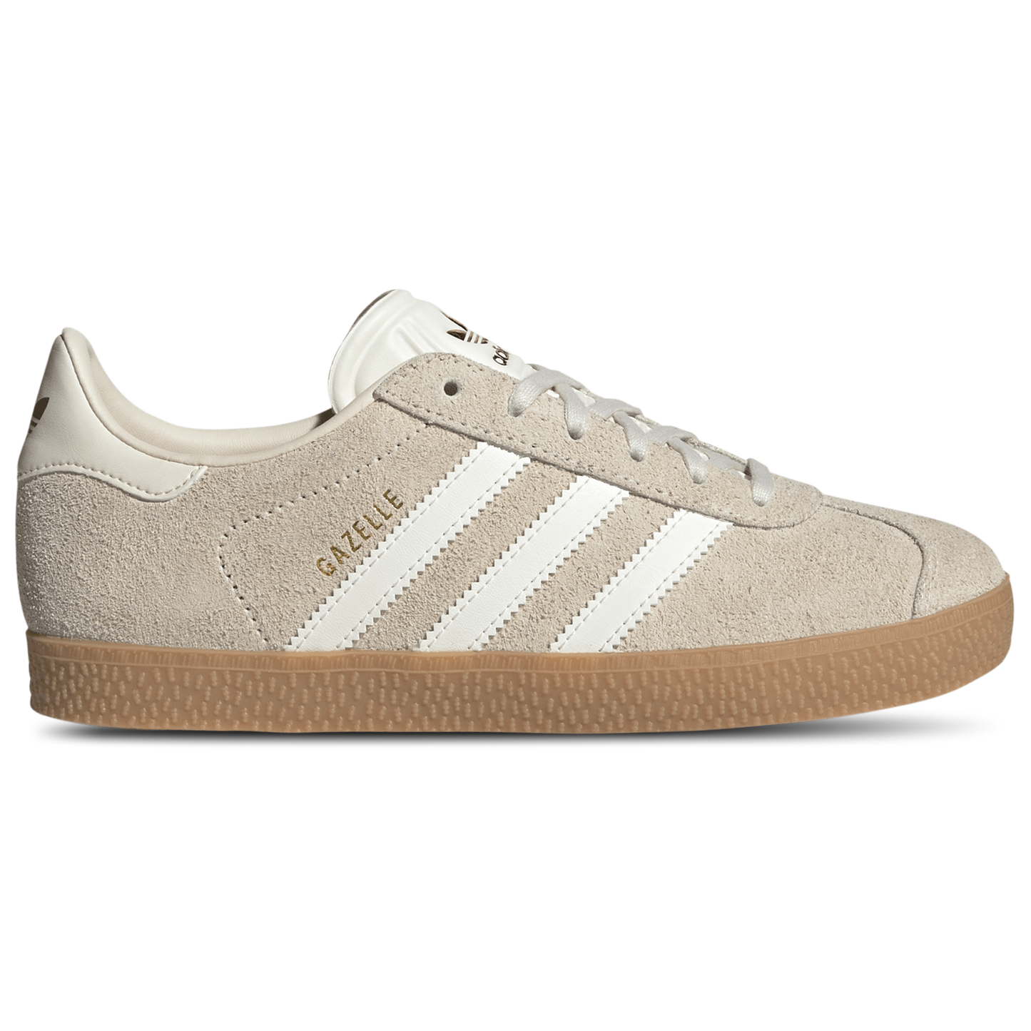 [JQ5535] Youth adidas Originals Gazelle 'Wonder White Gum'
