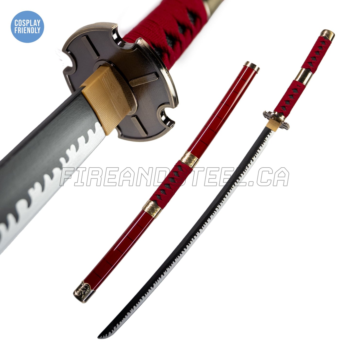 Roronoa Zoro's "Sandai Kitetsu" Katana (Wood)