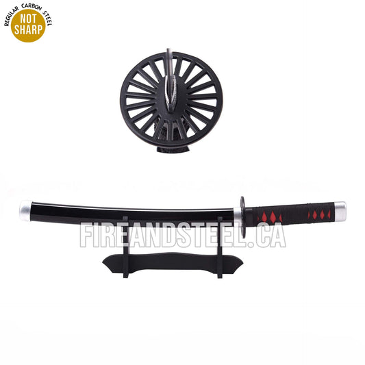 Tanjiro Kamado's Black Nichirin Miniature Katana