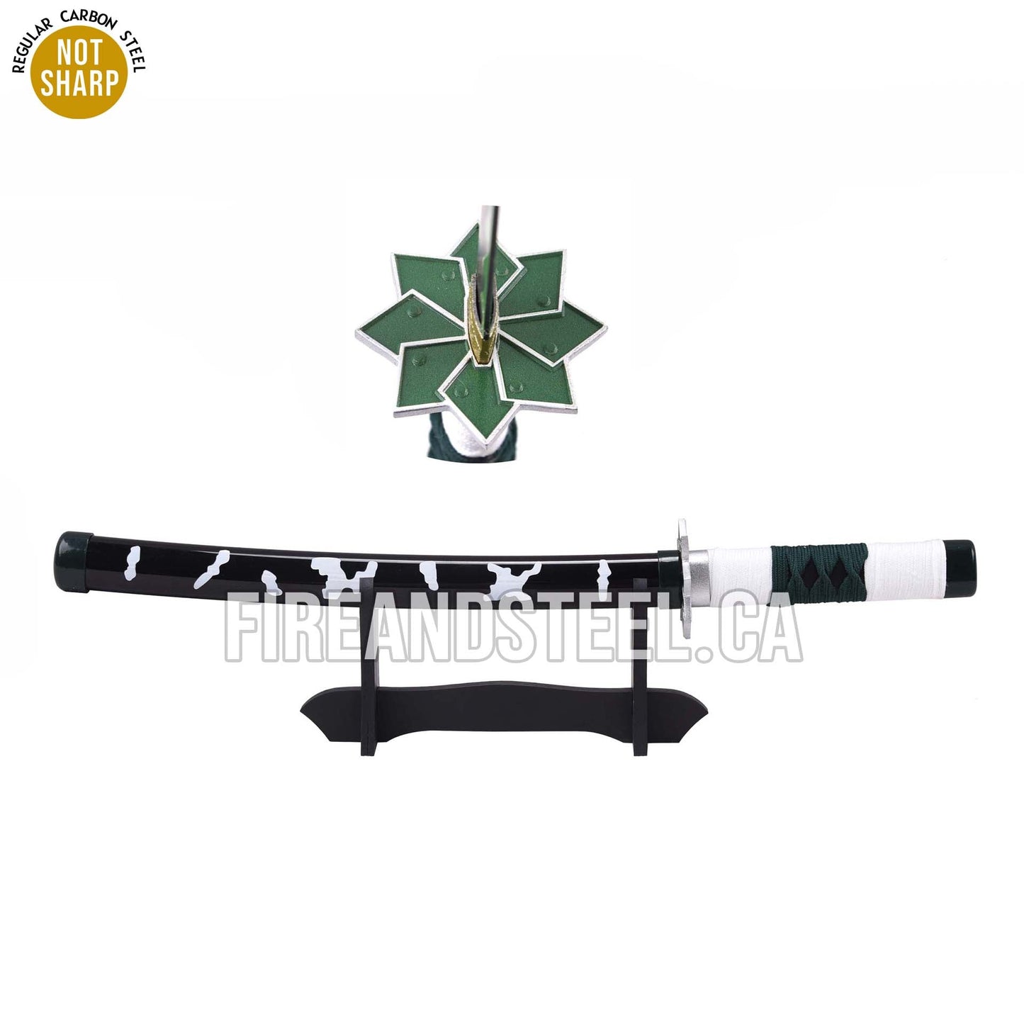 Sanemi Shinazugawa's Green Nichirin Miniature Katana