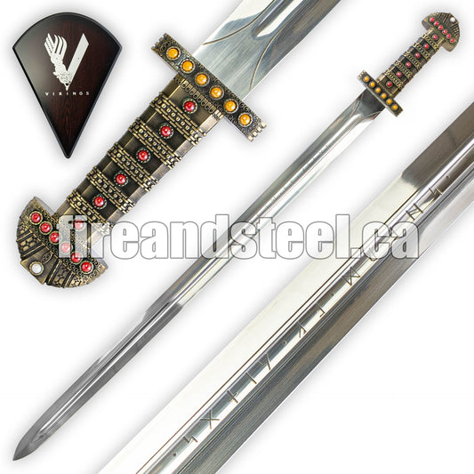 Ragnar Lothbrok and Lagertha's Sword of Kings