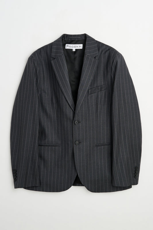 JW Anderson Tailored Jacket Mid Grey Melange