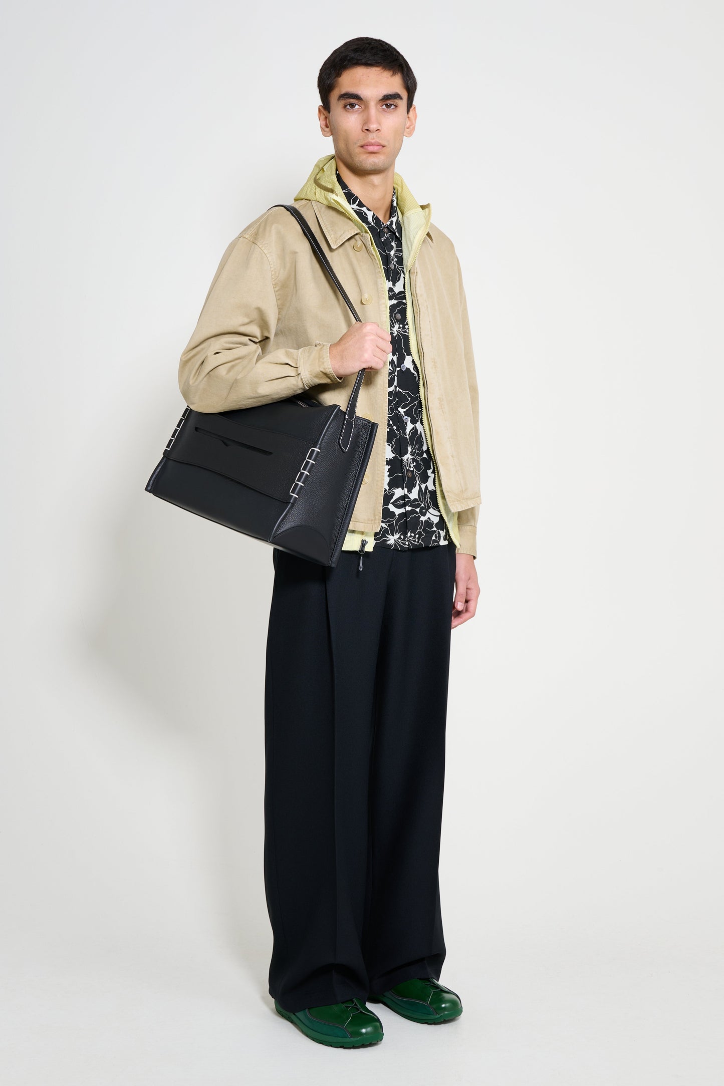 JW Anderson Messenger Loafer Bag Black