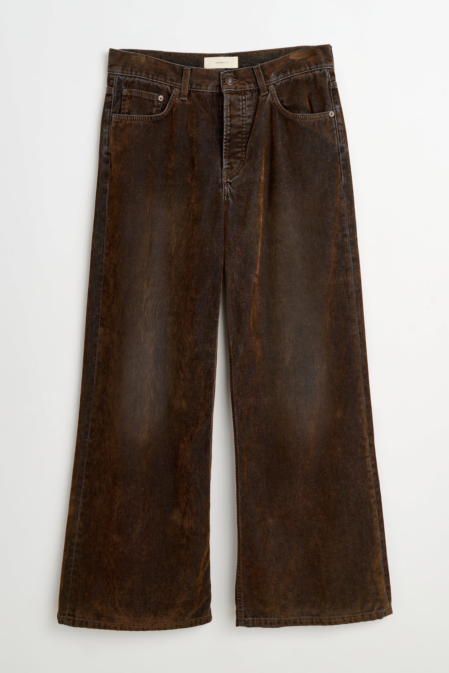 Jeanerica Gion Brown Flock Corduroy Usata
