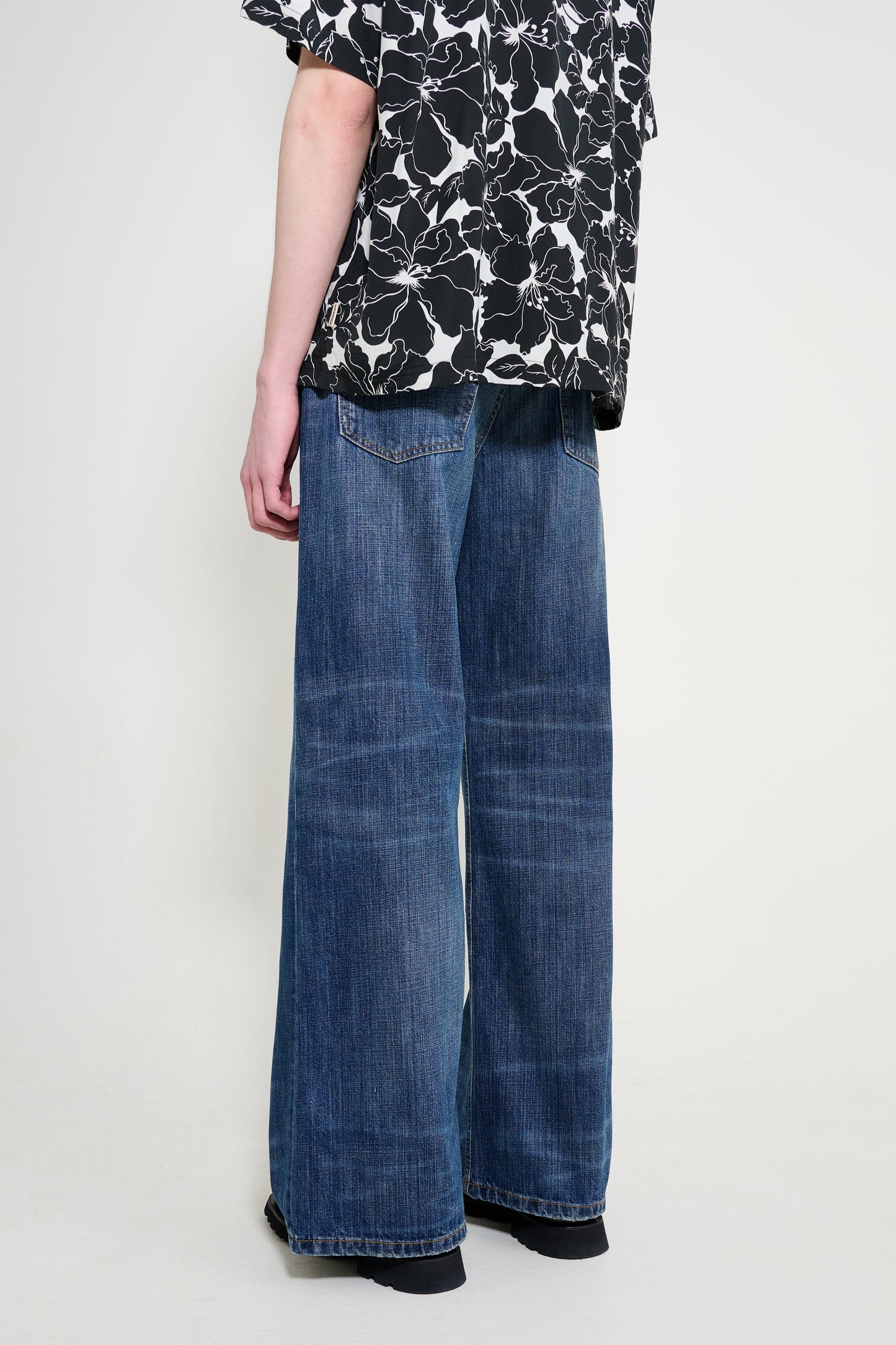 Jeanerica Gion Dark Blue Righe