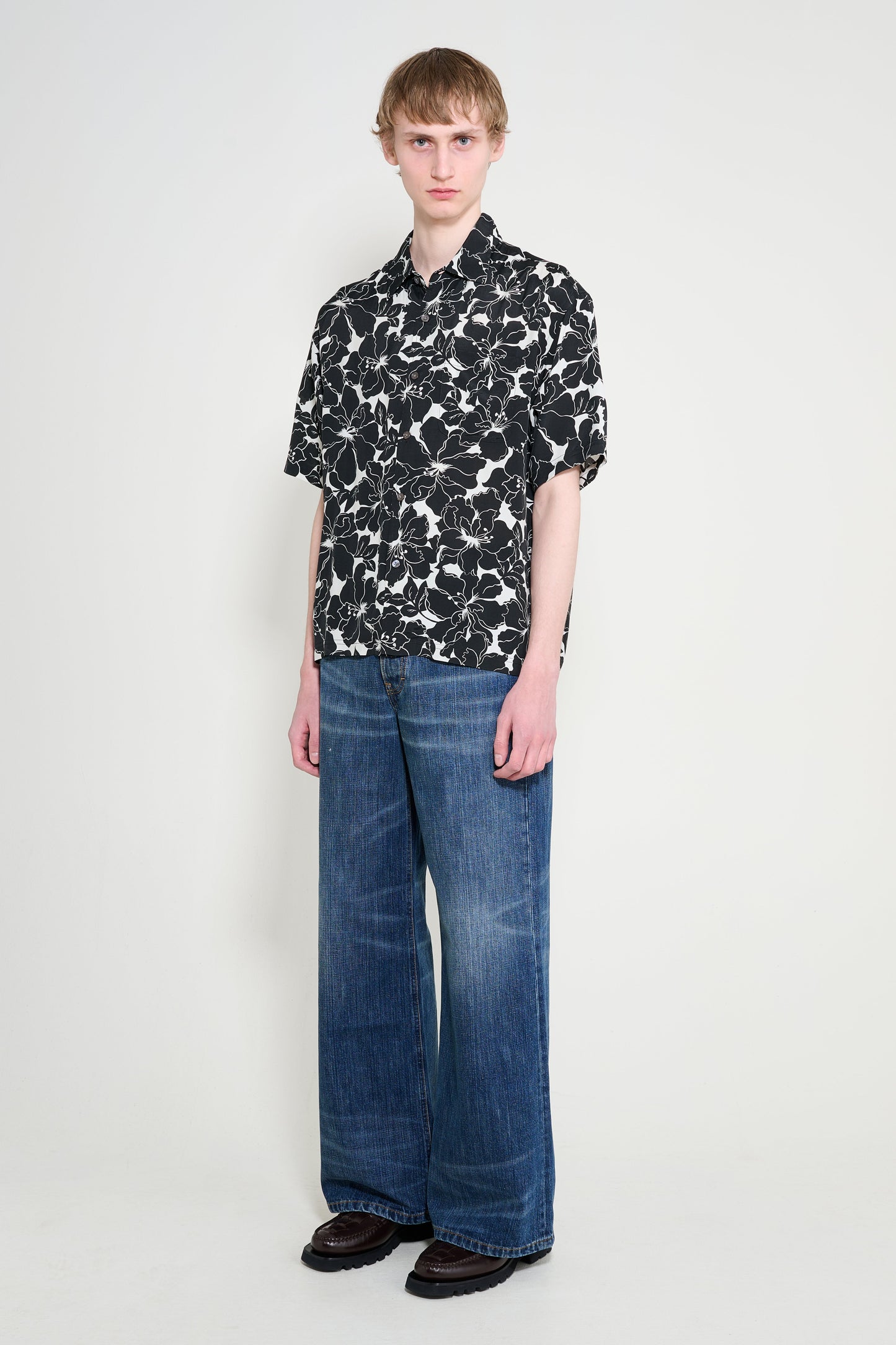 Jeanerica Gion Dark Blue Righe
