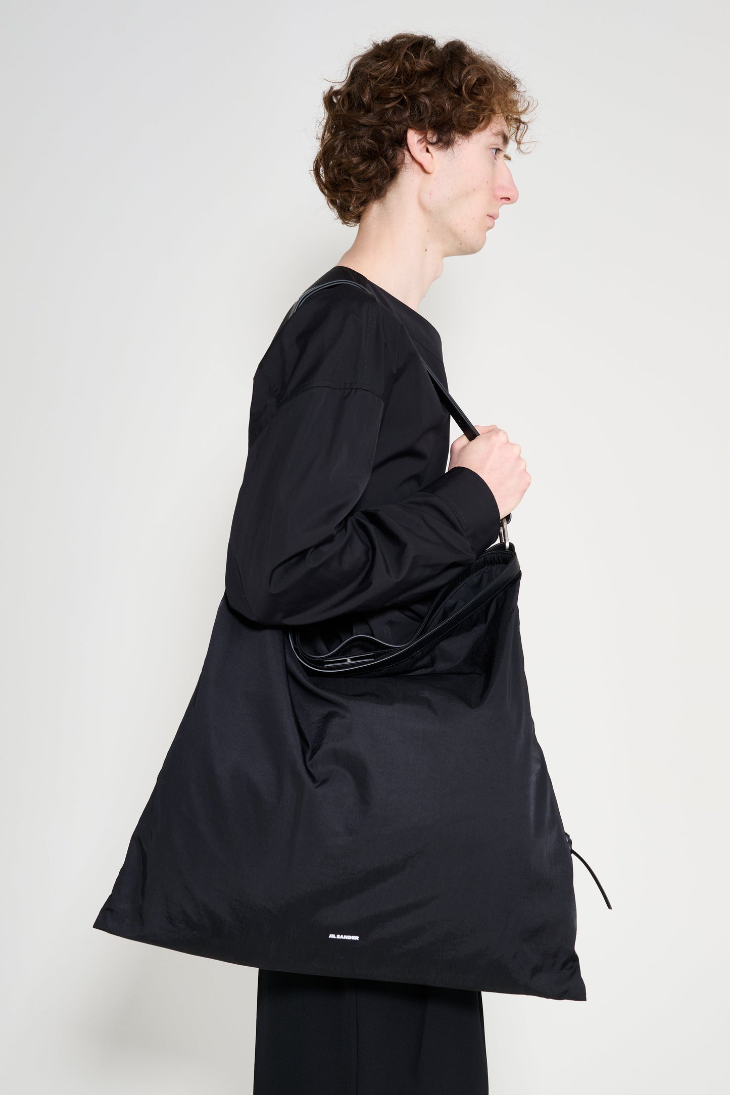 Jil Sander Oversized Tote Bag Black
